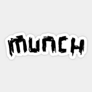 Edvard Munch Sticker